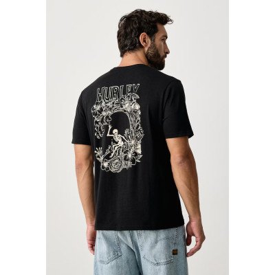 HURLEY TEE SS PRINTING PRESS SPECIES