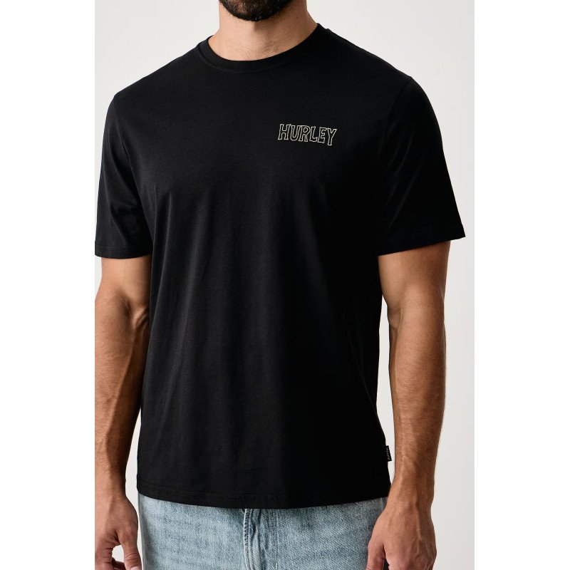 HURLEY TEE SS PRINTING PRESS SPECIES
