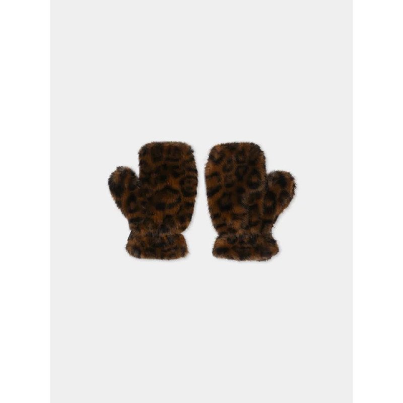 MC2 SAINT BARTH GLOVES-GLOVES-DARK LEOPARD 18