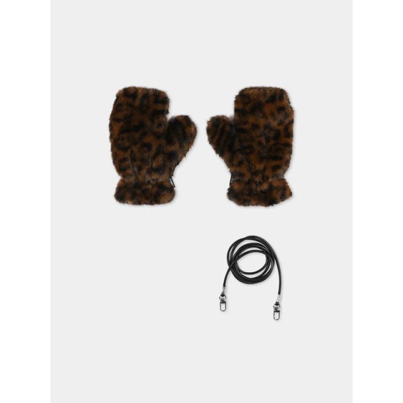 MC2 SAINT BARTH GLOVES-GLOVES-DARK LEOPARD 18