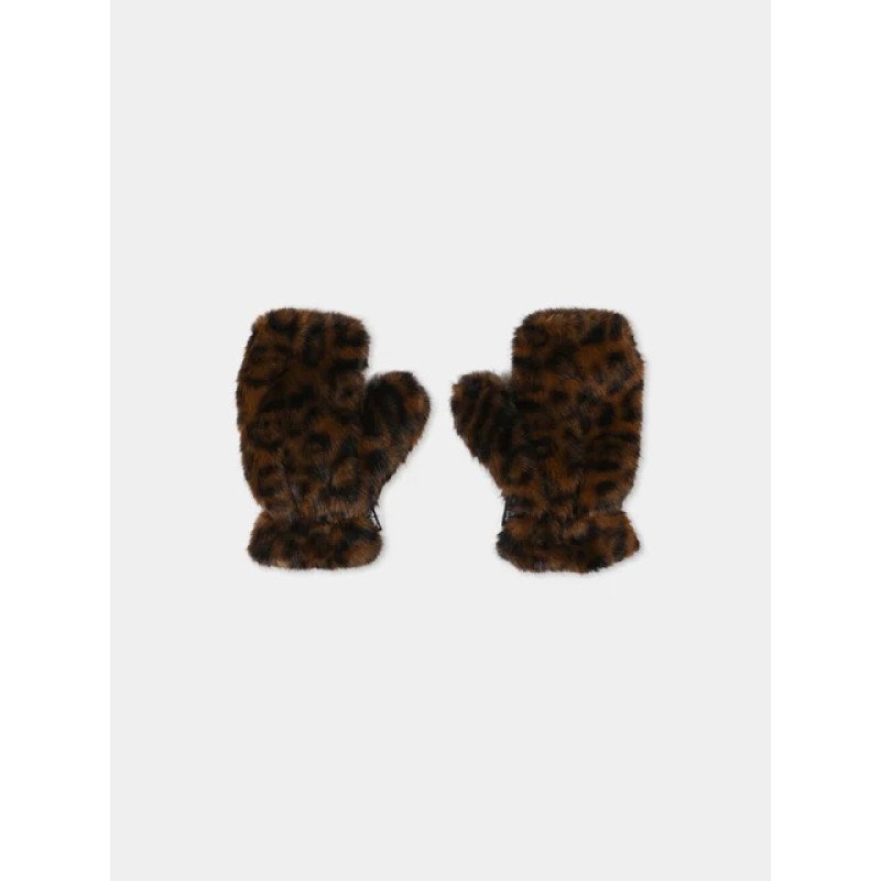 MC2 SAINT BARTH GLOVES-GLOVES-DARK LEOPARD 18