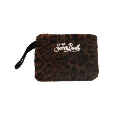 MC2 SAINT BARTH PAREASY FUR-PAREASY FUR-DARK LEOPARD 18 EMB