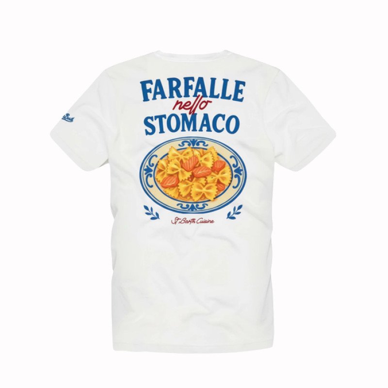 MC2 SAINT BARTH PORTLAND-T-SHIRT-FARFALLE STOMACO 01N