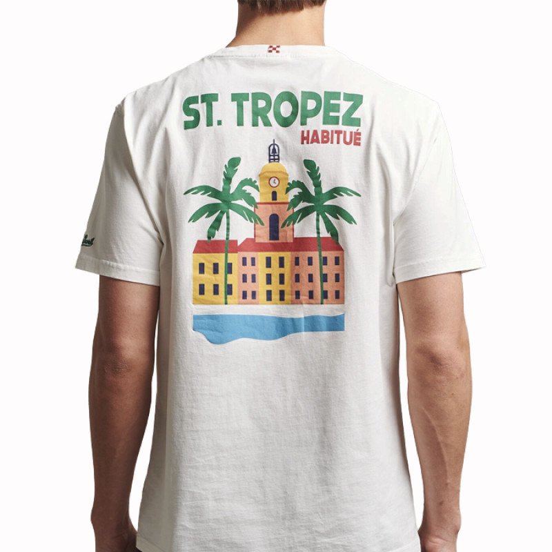 MC2 SAINT BARTH PORTLAND-T-SHIRT-ST TROPEZ SUMMER 01N
