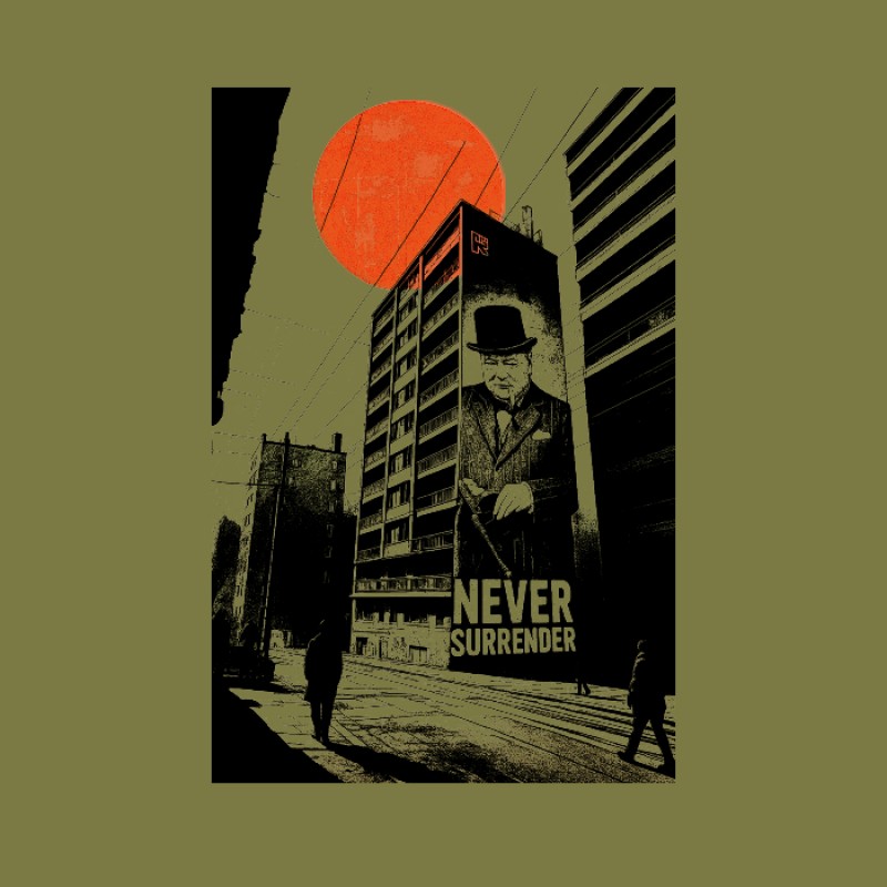 REDISTANCE NEVER S TEE