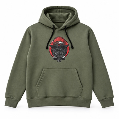 REDISTANCE CIRCLE WOLF HOODIE