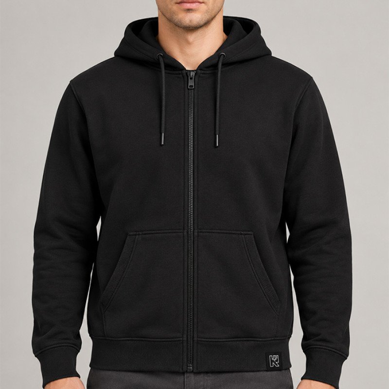 REDISTANCE BASIC SWEATER HOODIE ZIP BLANK