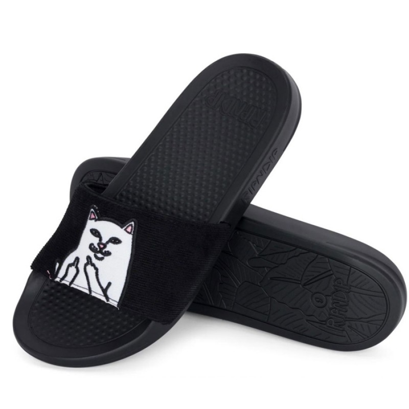 LORD NERMAL SLIDES (BLACK) LA