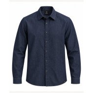 SHAIKKO LAVA COLLAR JEAN SHIRT L/S