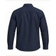 SHAIKKO LAVA COLLAR JEAN SHIRT L/S