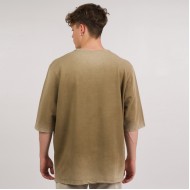 SHAIKKO ΜΠΛΟΥΖΑ CROP  VINTAGE REVERSE