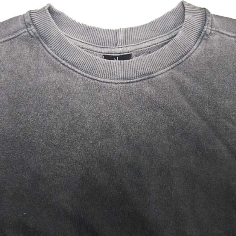 SHAIKKO IDH CREW NECK LS 295 gsm FRENCH TERRY REVERSE