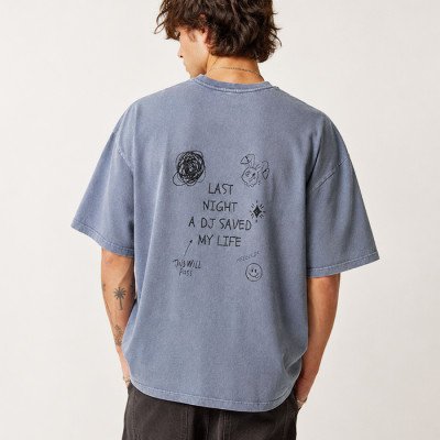 CHRIS IDH LAST NIGHT TEE 270 GSM