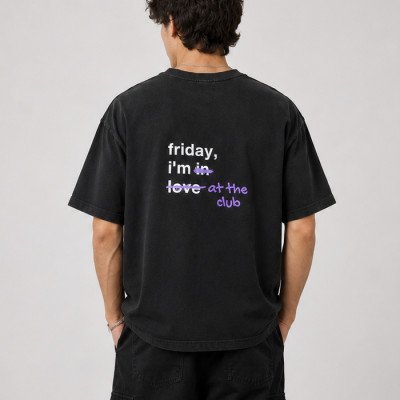 CHRIS IDH FRIDAY TEE 270 GSM