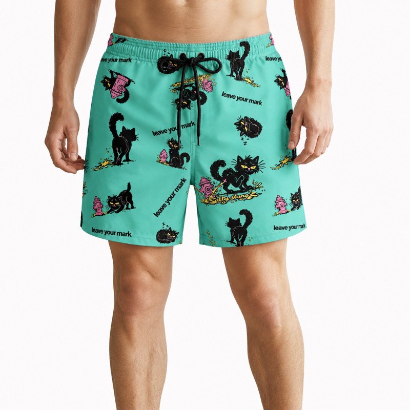 SALTY SLANG KITTY SWIMSHORT