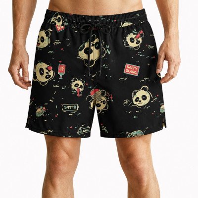 SALTY SLANG PANDA SWIMSHORT
