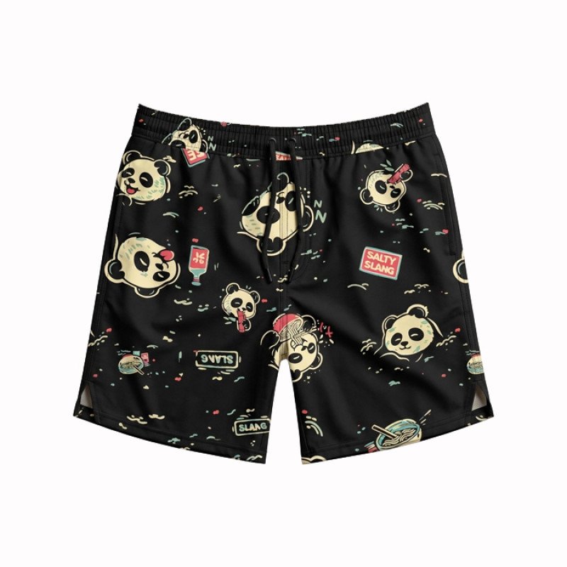 SALTY SLANG PANDA SWIMSHORT