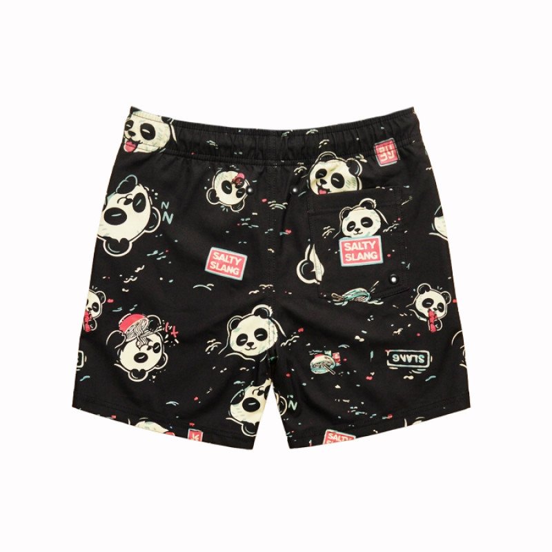 SALTY SLANG PANDA SWIMSHORT