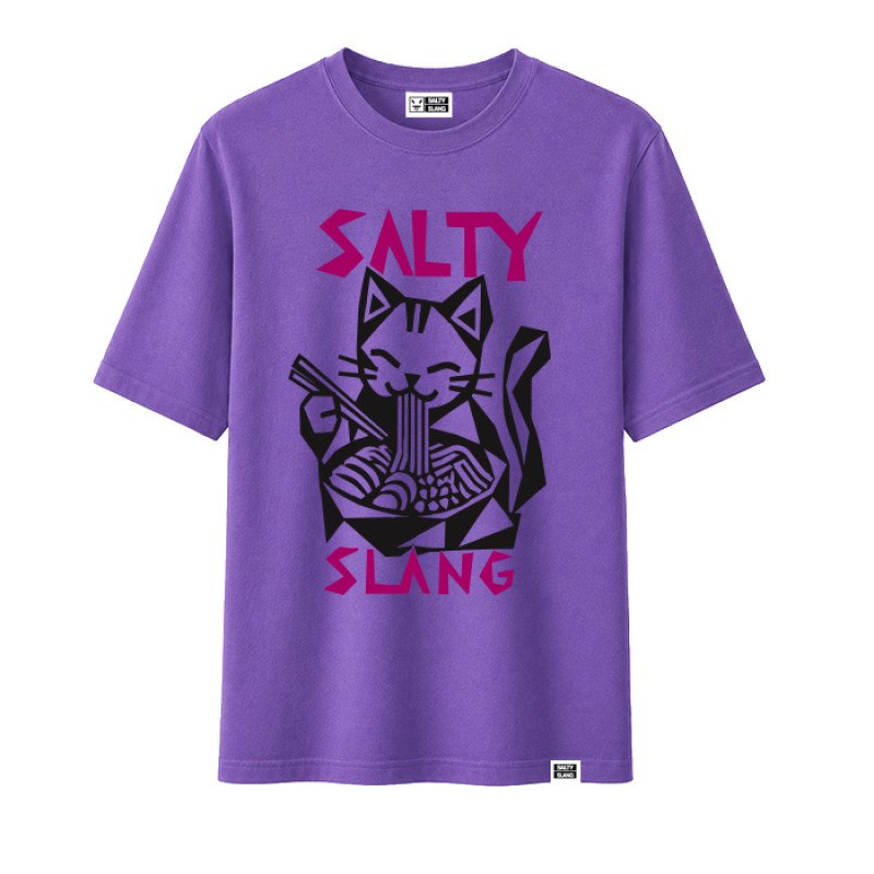 SALTY SLANG NOODLE CAT TEE