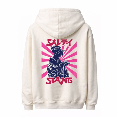 SALTY SLANG GEISHA SUN HOODIE SALTY SLANG GEISHA SUN HOODIE