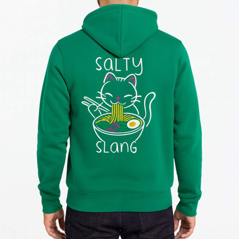 SALTY SLANG NOODLE CAT HOODIE