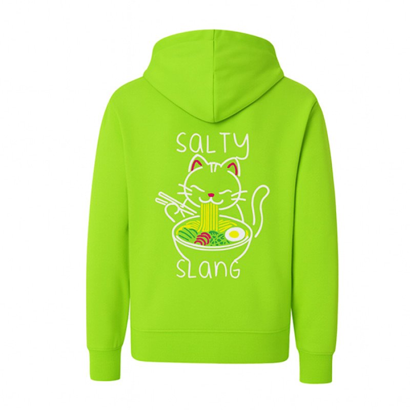 SALTY SLANG NOODLE CAT HOODIE SALTY SLANG NOODLE CAT HOODIE