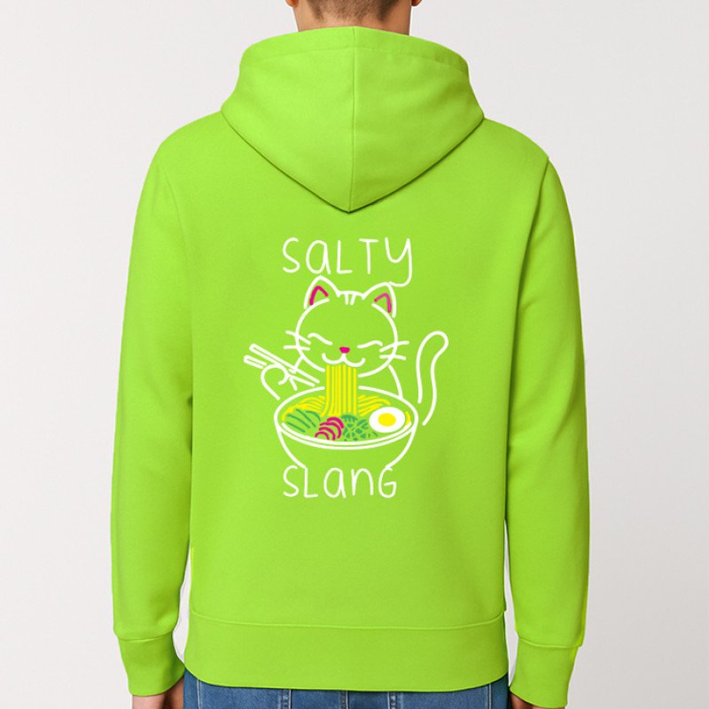 SALTY SLANG NOODLE CAT HOODIE SALTY SLANG NOODLE CAT HOODIE