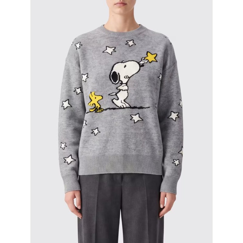 MC2 SAINT BARTH TESSA P-CREWNECK SWEATER-PEANUTS TOUCHING STARS