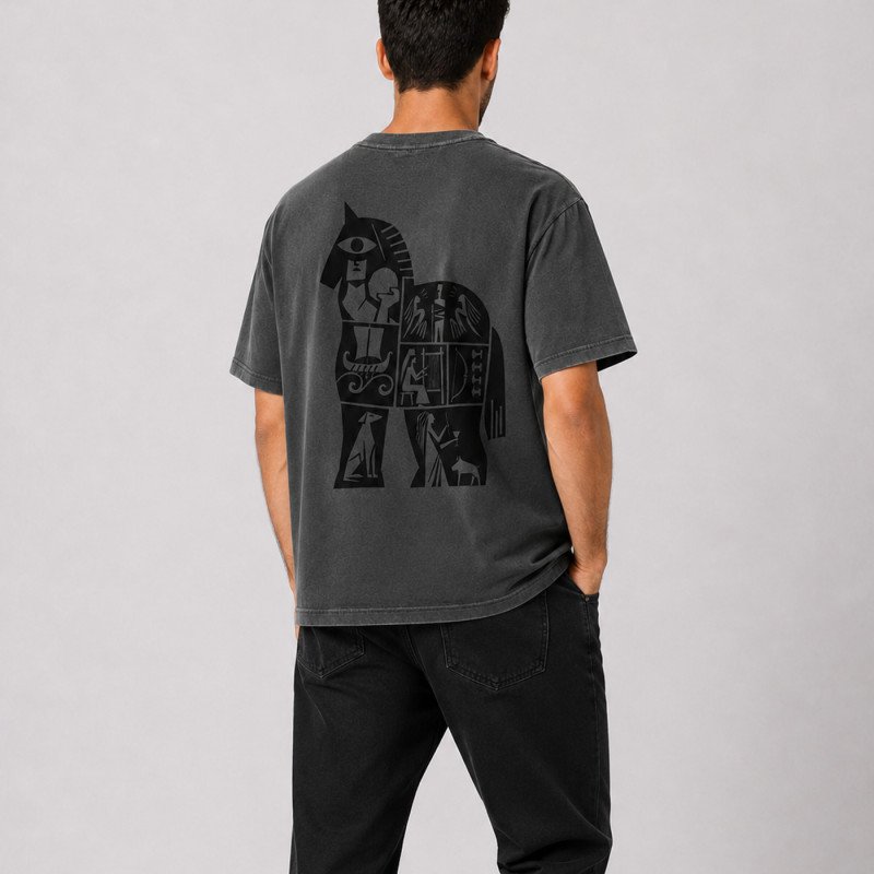 SHAIKKO ODC TROJAN HORSE T SHIRT