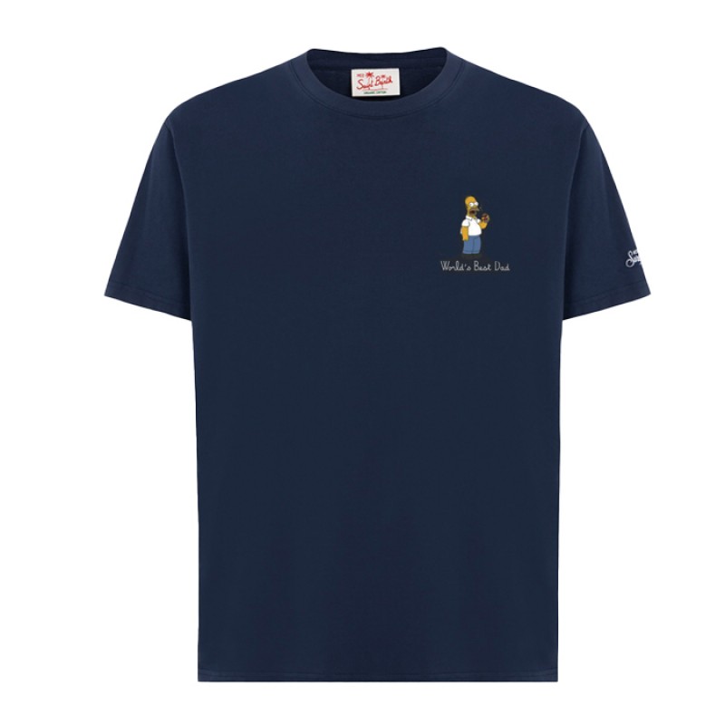 MC2 SAINT BARTH TSHIRT MAN-T-SHIRT-DAD HOMER 61 EMB
