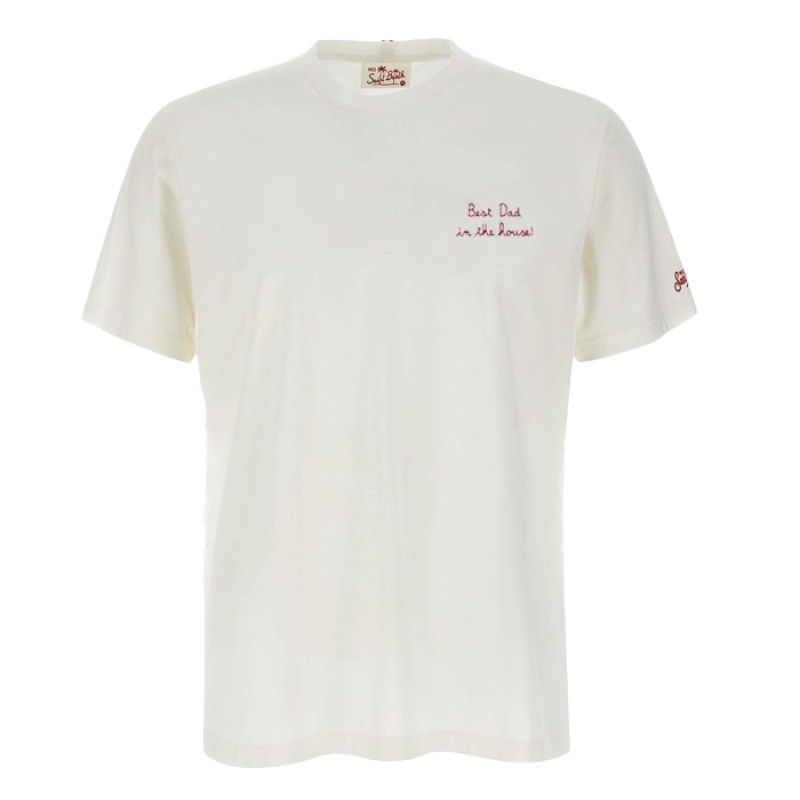 MC2 SAINT BARTH TSHIRT MAN-T-SHIRT-SIMPSON SOFA 01N EMB