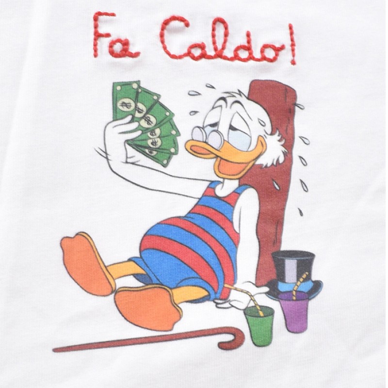 MC2 SAINT BARTH TSHIRT MAN-T-SHIRT-SCROOGE CALDO 01N EMB