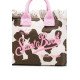 MC2 SAINT BARTH VANITY MINI-SMALL BAG WITH STRAP-COW SKIN 1021