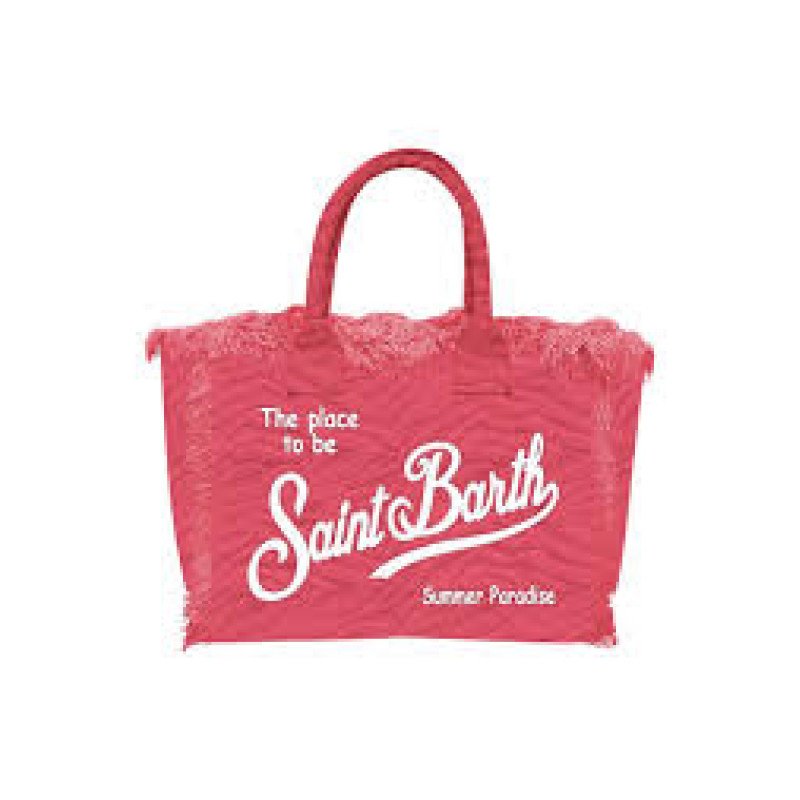 MC2 SAINT BARTH VANITY MINI SPONGE-SMALL BAG WITH STRAP-TERRY EMBOSSED ZEBRA 42 EMB