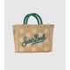 MC2 SAINT BARTH VANITY MINI STRAW N-SMALL BAG WITH STRAP-DAISY 1151 EMB