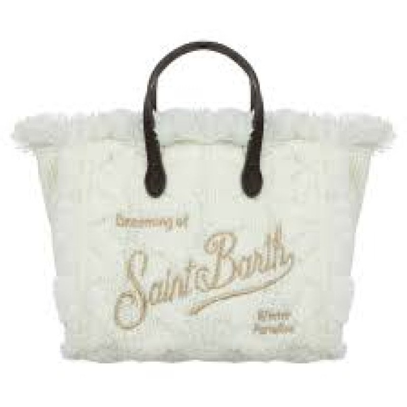 MC2 SAINT BARTH VANITY MINI STRAW N-SMALL BAG WITH STRAP-ZEBRA 1100 EMB