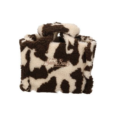 MC2 SAINT BARTH VANITY MINI TEDDY-SMALL BAG WITH STRAP-COW SKIN 1018 EMB