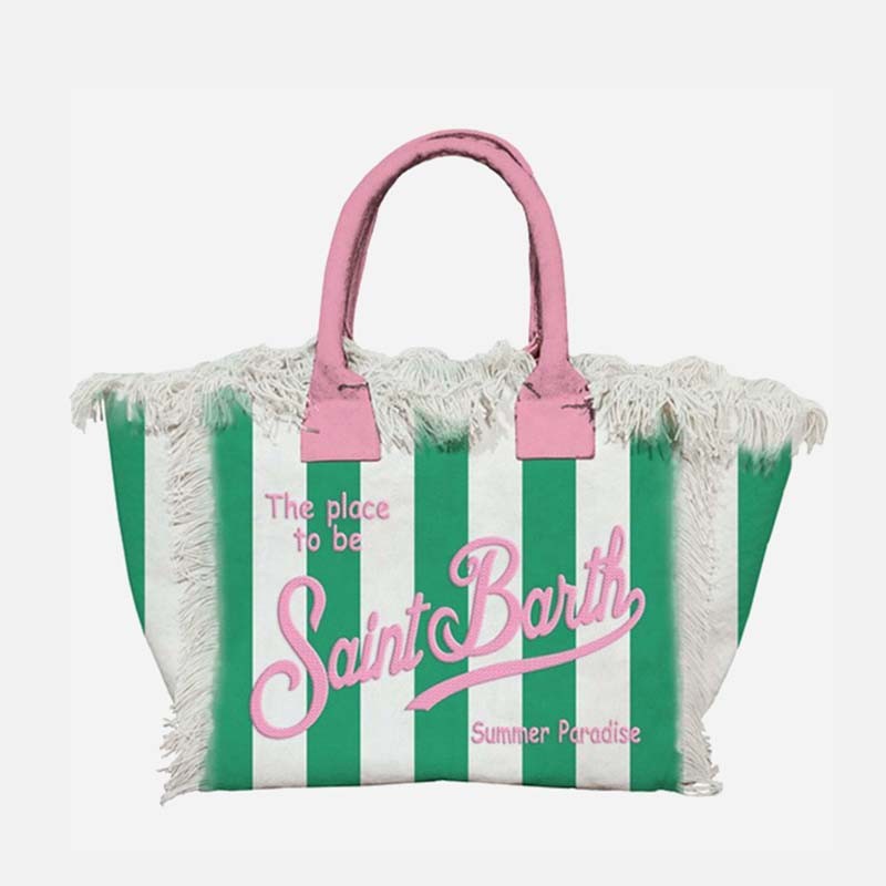 MC2 SAINT BARTH VANITY-ACC. BORSA CANVAS DONNA-TINA 5721 EMB