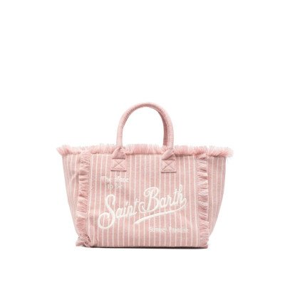 MC2 SAINT BARTH VANITY SPONGE-SHOULDER BAG-TERRY EMBOSSED STRIPES TINY V 20 EMB