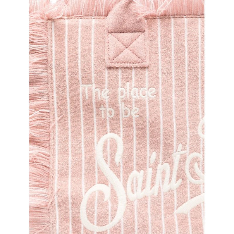 MC2 SAINT BARTH VANITY SPONGE-SHOULDER BAG-TERRY EMBOSSED STRIP