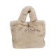 MC2 SAINT BARTH VANITY SOFT FUR-SHOULDER BAG-12M18 EMB
