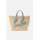 MC2 SAINT BARTH VANITY FOULARD-SHOULDER BAG-BLUE SAFARI 1136