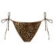 MC2 SAINT BARTH VIRGO-NORMAL COVERAGE BOTTOM WITH SELF- TIE FASTENINGS-SAND LEOPARD 19