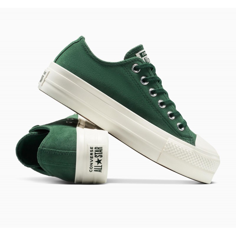 CONVERSE CHUCK TAYLOR ALL STAR LIFT PLATFORM COLORFUL SUEDE