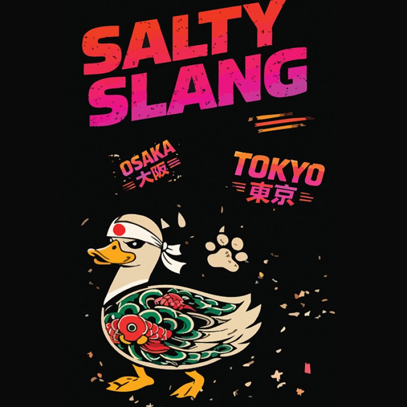 SALTY SLANG DUCK TOWEL SALTY SLANG DUCK TOWEL