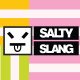 SALTY SLANG STRIPE LOGO TOWEL