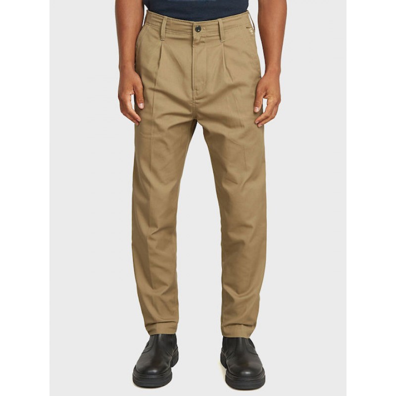 G-STAR Pleated Chino Relaxed Tapered