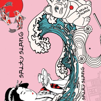 SALTY SLANG GEISHA TOWEL SALTY SLANG GEISHA TOWEL