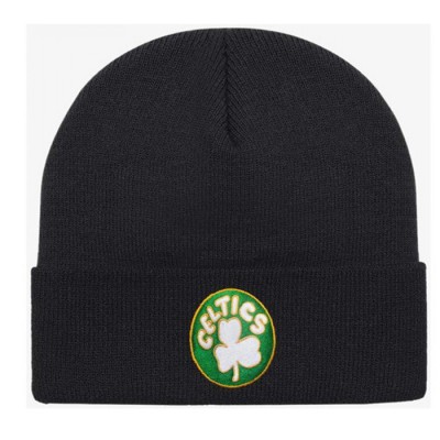 NBA TEAM LOGO CUFF KNIT - BOSTON CELTICS NBA TEAM LOGO CUFF KNIT - BOSTON CELTICS