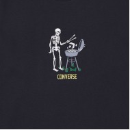 CONVERSE GRILLING SKELETON GRAPHIC CREW SWEATSHIRT